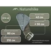 Спальник з капюшоном Naturehike CNK2300SD014 MJ600 Січ, зелений — Photo 29